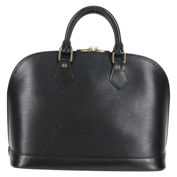 LOUIS VUITTON Epi Alma Hand Bag Black LV - Picture 1 of 14